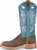 Side view of Double H Boot Womens 12 Inch Domestic Square Toe ICE Roper